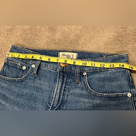 Madewell Perfect Vintage Wide Leg Crop jeans size 27 - Picture 4 of 6